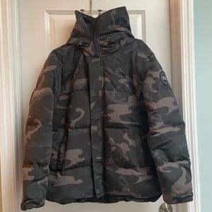 Mens Canada Goose MacMillan Parka Black Label Print Limited Edition Size XXL